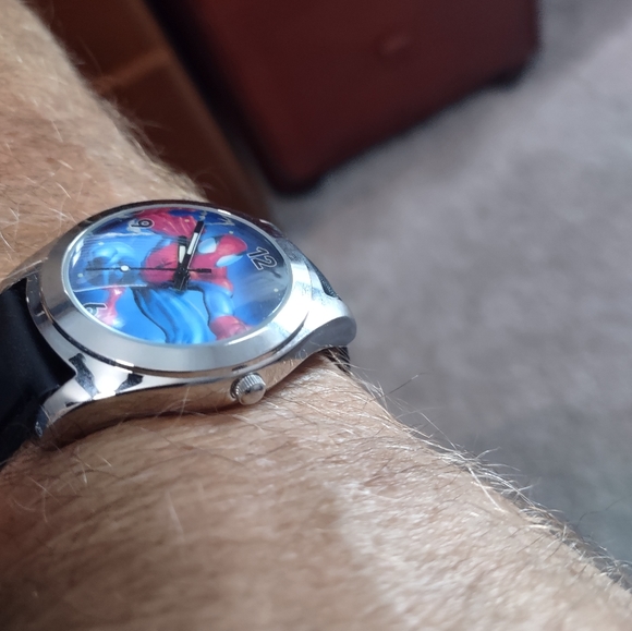 Vintage Marvel Spiderman Watch 2004 Marvel Action Hero Watch - Picture 4 of 7